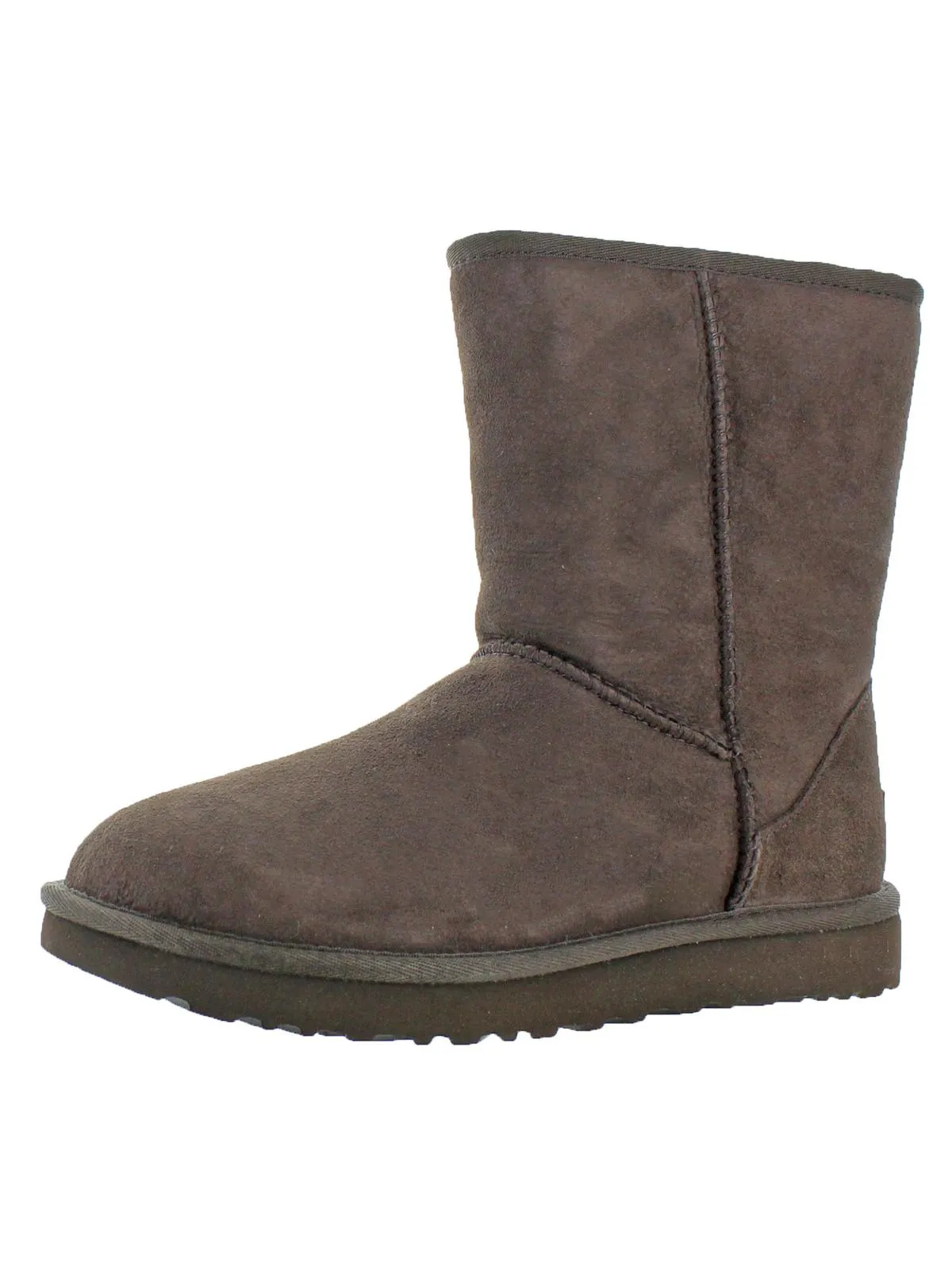 Classic Short II Womens Lined Suede Casual Boots ecco Shoes