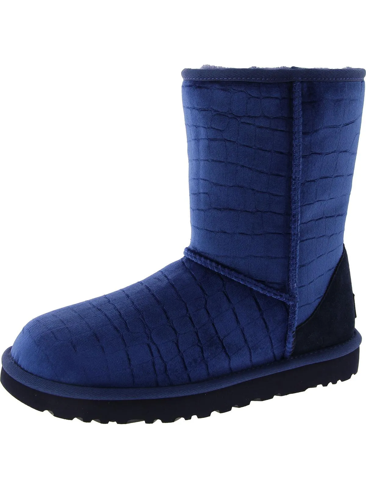 Classic Short II Womens Lined Suede Casual Boots ecco Shoes