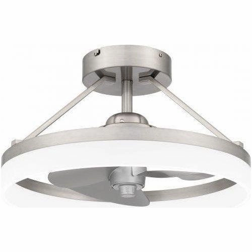 Cohen LED Fandelier quiet ceiling fans with remote control