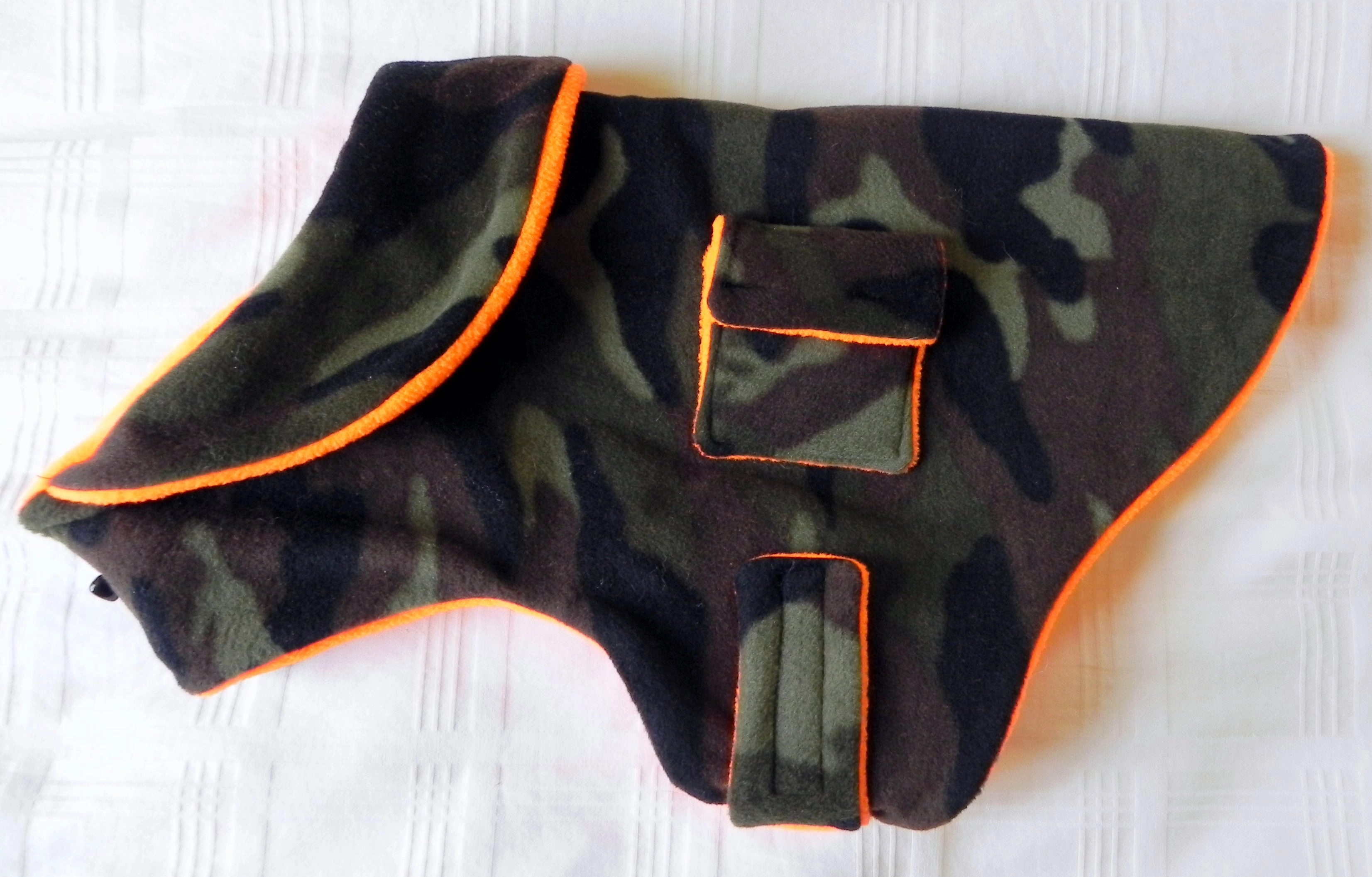 Cold Climate Coat: Cargo Camo fleece