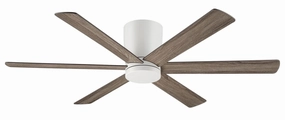 Coldwater 52"Ceiling Fan Matte White ifan smart fans for connected homes