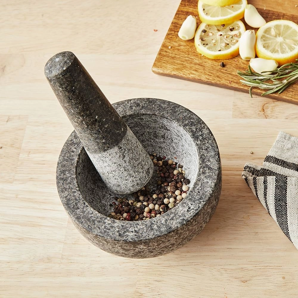 COLE & MASON Granite Mortar & Pestle