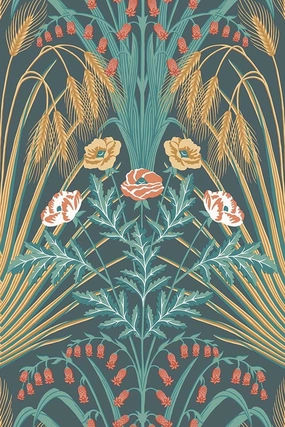 Cole & Son Botanical Botanica - Bluebell Wallpaper - Various Colours