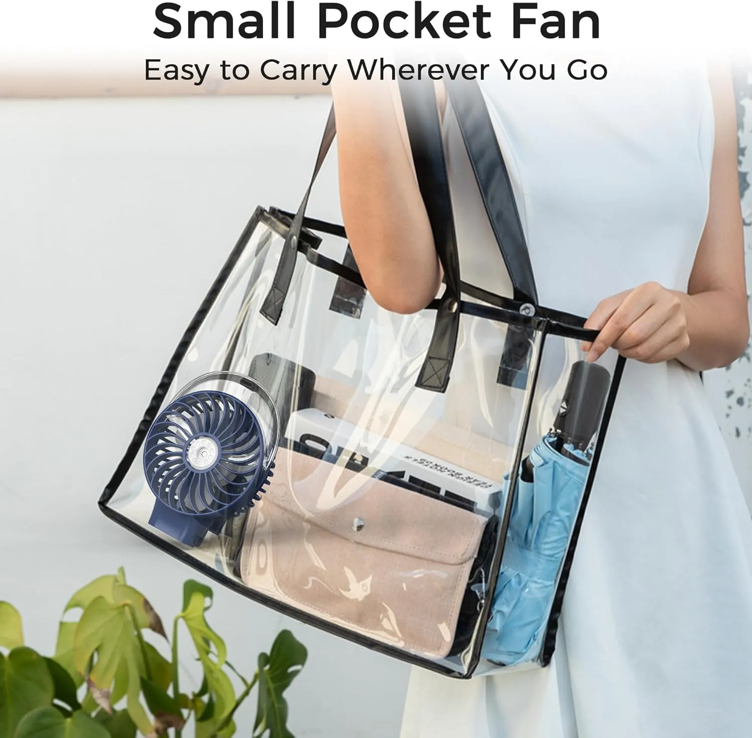 COMLIFE Portable Handheld Misting Fan, 3000mAh Rechargeable Battery Operated, 180 Foldable, Mini Personal Fan with Water Sprayer for Travel, Makeup, Home, Office, Camping, Outdoors