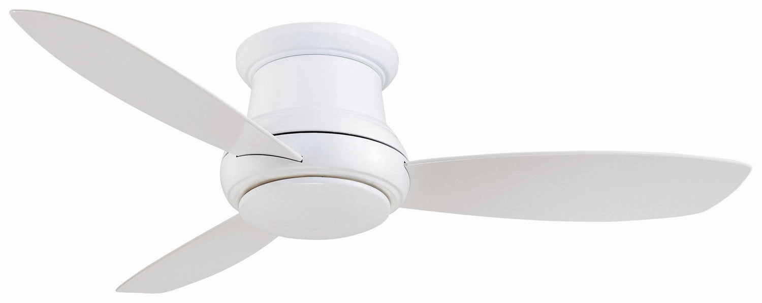 Concept Ii 44" Led 44"Ceiling Fan White quiet and compact hugger fans