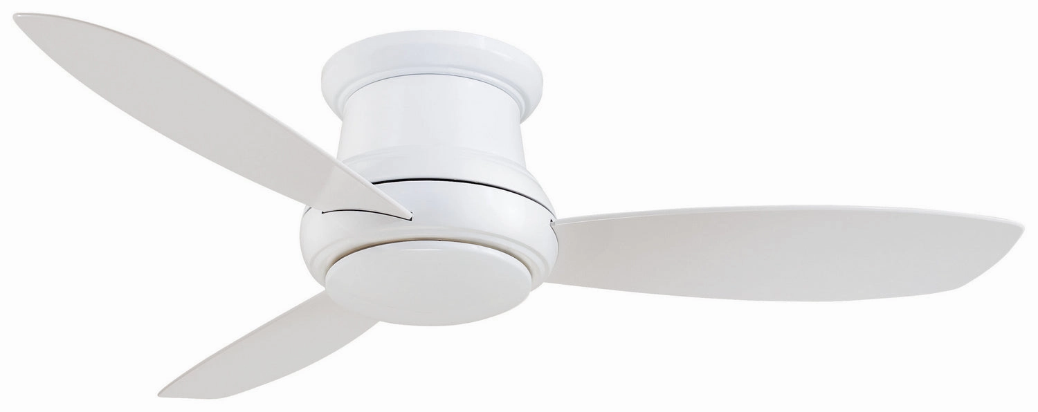 Concept Ii 52" Led 52"Ceiling Fan White quiet and compact hugger fans