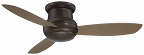 Concept Ii Wet 52" Led 52"Ceiling Fan Oil Rubbed Bronze quiet and compact hugger fans
