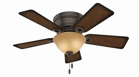 Conroy 42" Ceiling Fan hugger fans for rooms with low ceilings