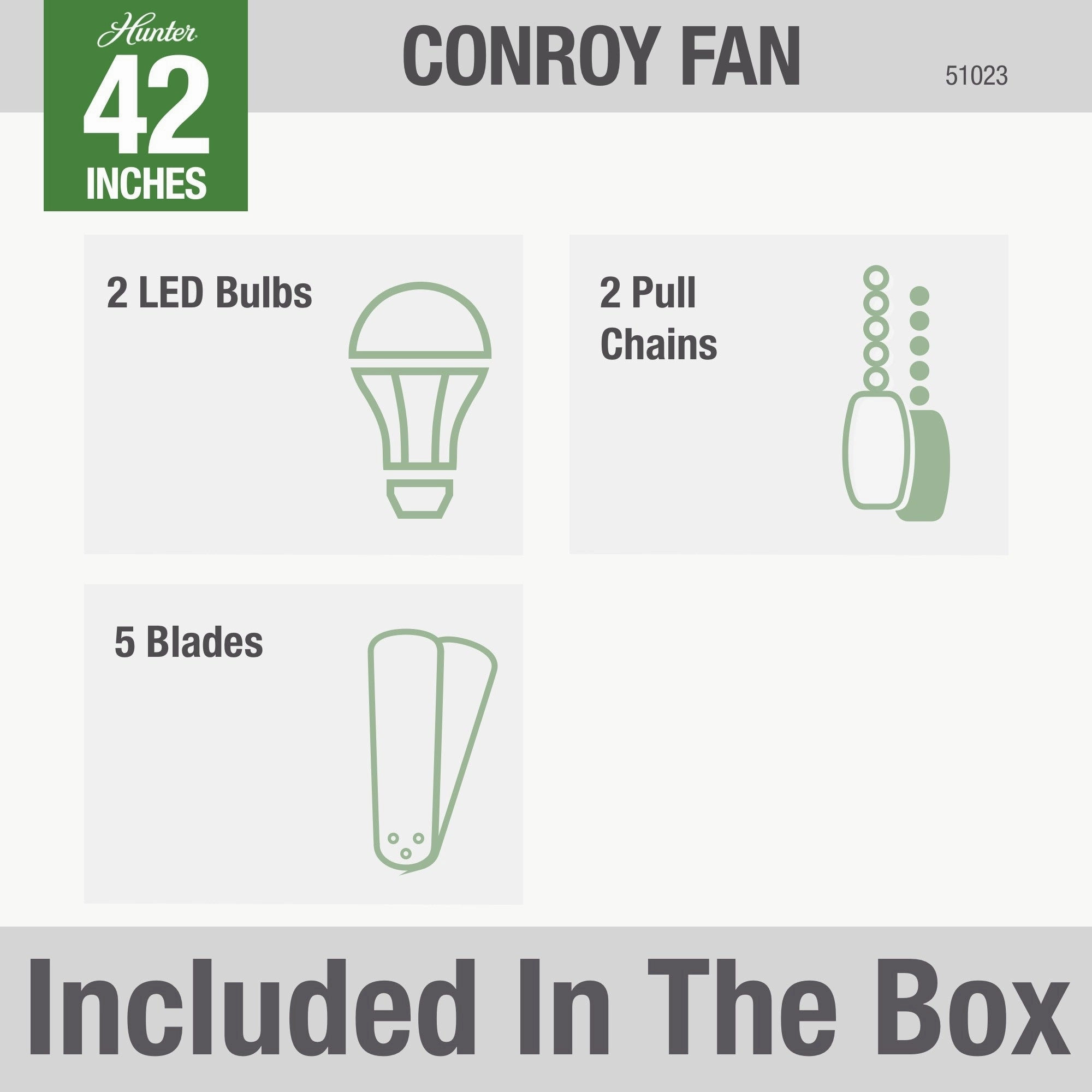 Conroy 42" Ceiling Fan