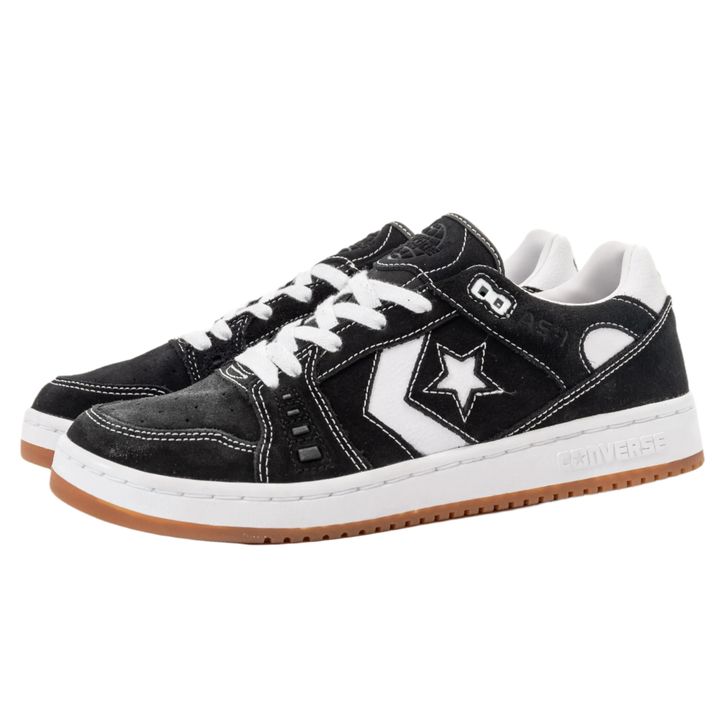 CONS - AS-1 Alexis Sablone Pro Ox (Black/Egret/Gum) Converse Shoes
