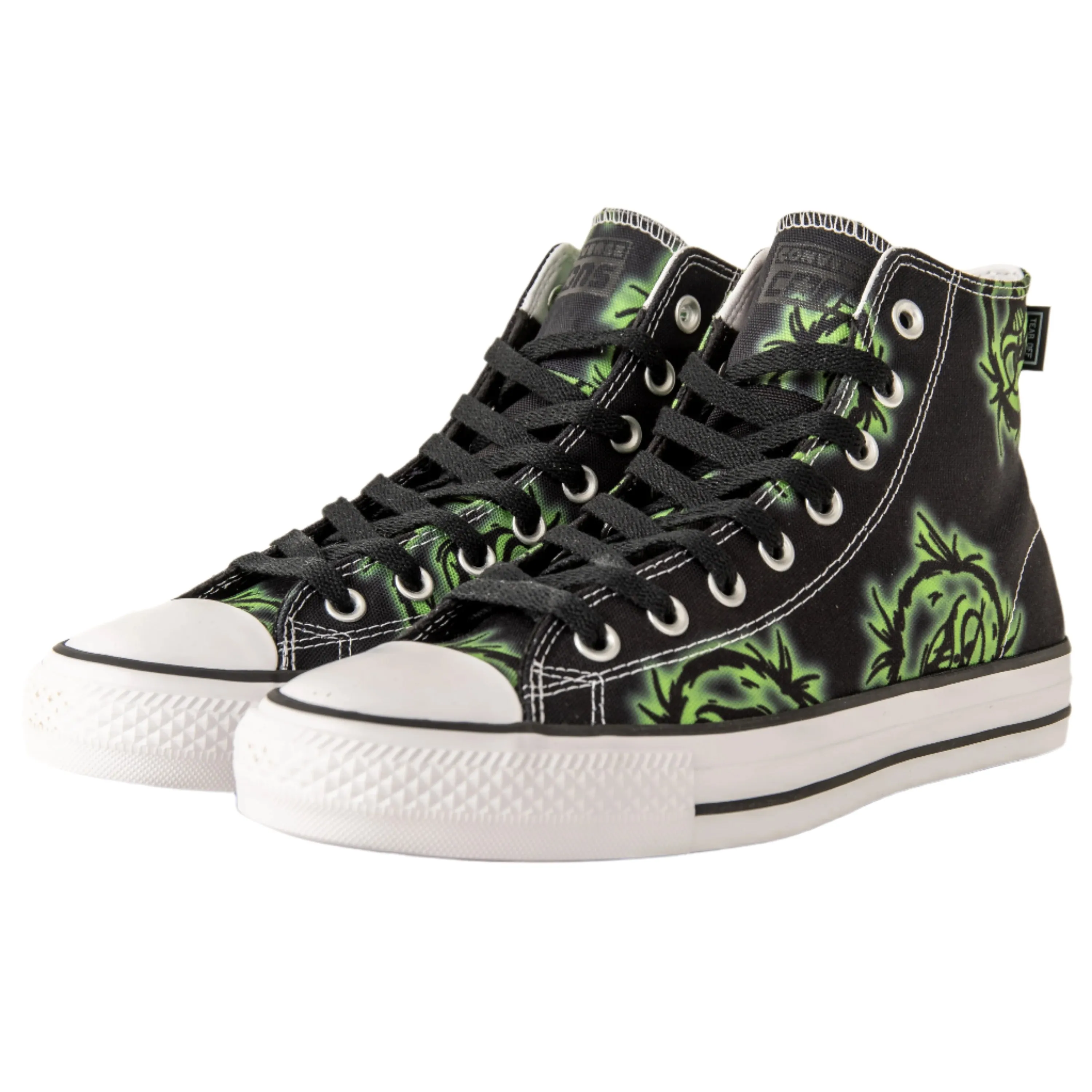 CONS - Chuck Taylor All Star Pro Hi (Black/Virtual Matcha/White) *SALE Converse Shoes