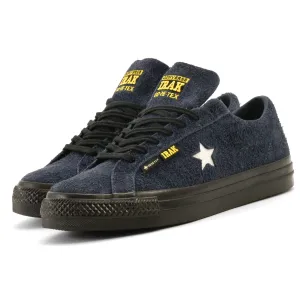 Cons - Converse x IRAK NYC One Star Pro OX (Navy/Black/Vibrant Yellow) Converse Shoes