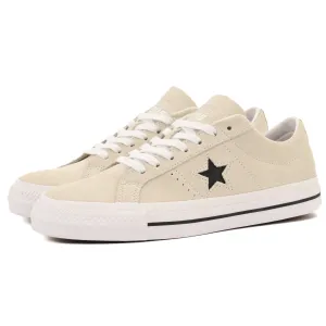 Cons - One Star Pro OX (Egret/White/Black) Converse Shoes