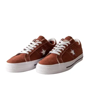 Cons - One Star Pro OX (Red Oak/White/Black) Converse Shoes