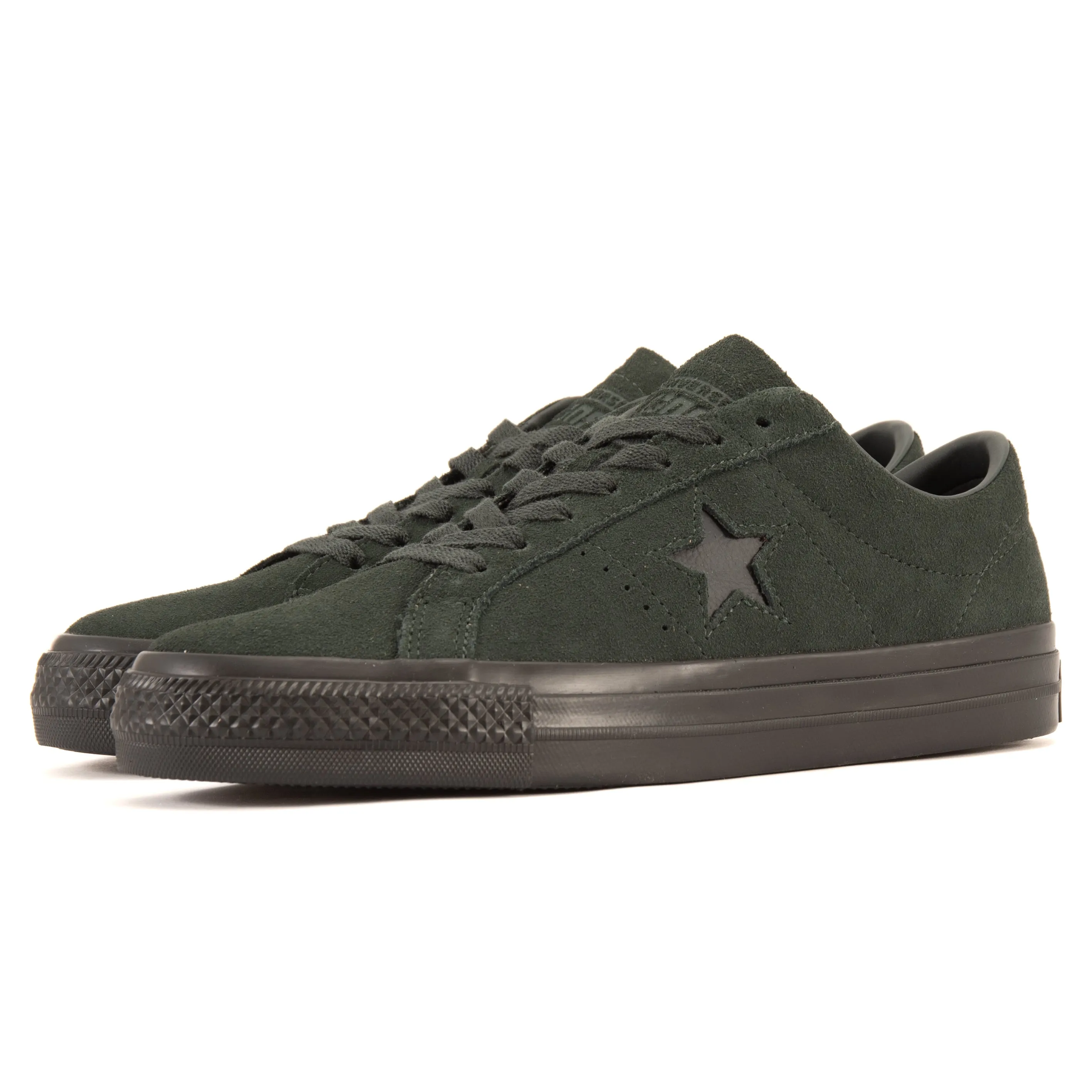 Cons - One Star Pro OX (Secret Pines/Black/Black) Converse Shoes