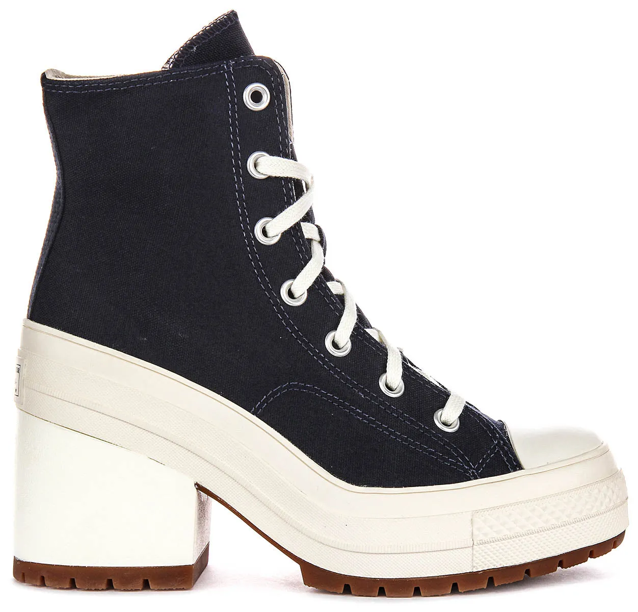 Converse A07565C De Luxe Heel In Navy White Shoes Converse