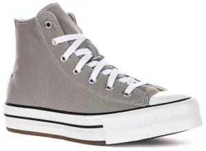 Converse All Star A07346C Eva Platform In Grey For Junior Shoes Converse