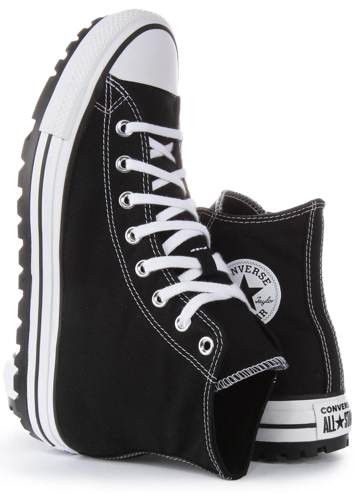Converse All Star City Trek A06776C In Black White Shoes Converse