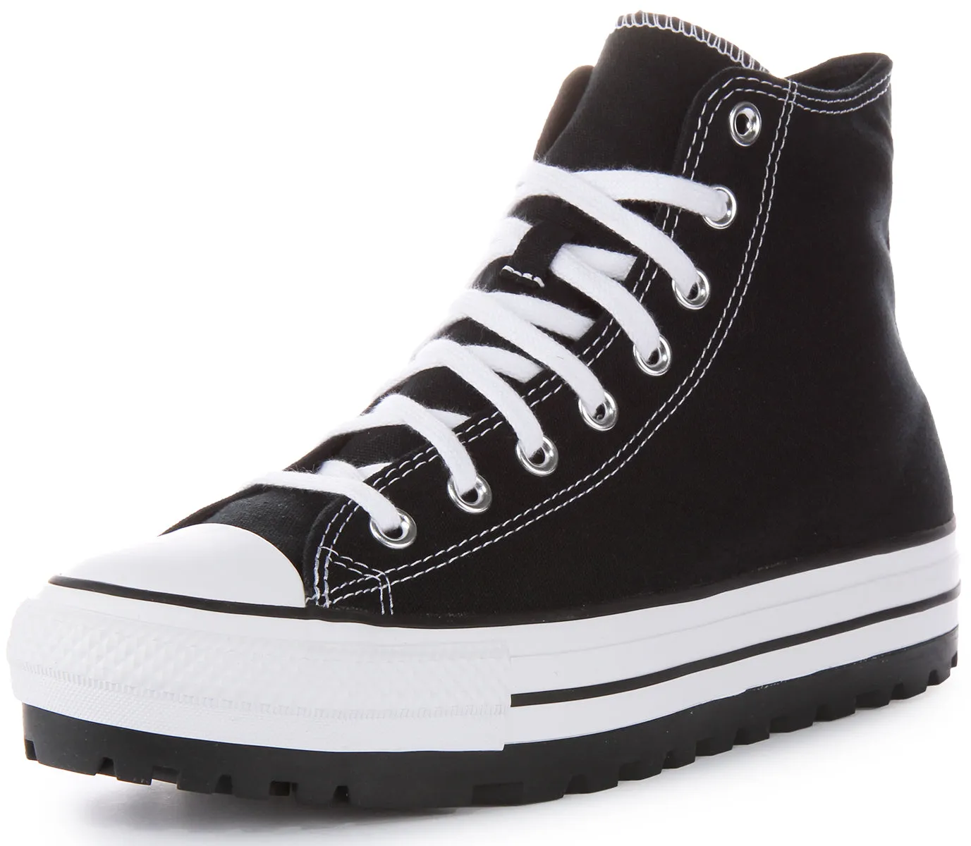 Converse All Star City Trek A06776C In Black White Shoes Converse