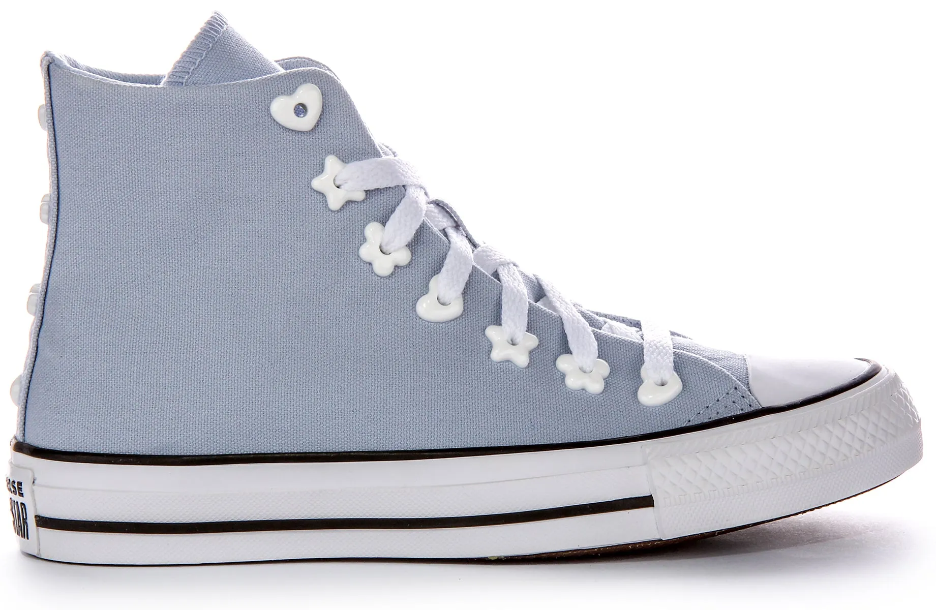 Converse All Star Cloudy Daze Star Eyelets Light Blue Shoes Converse