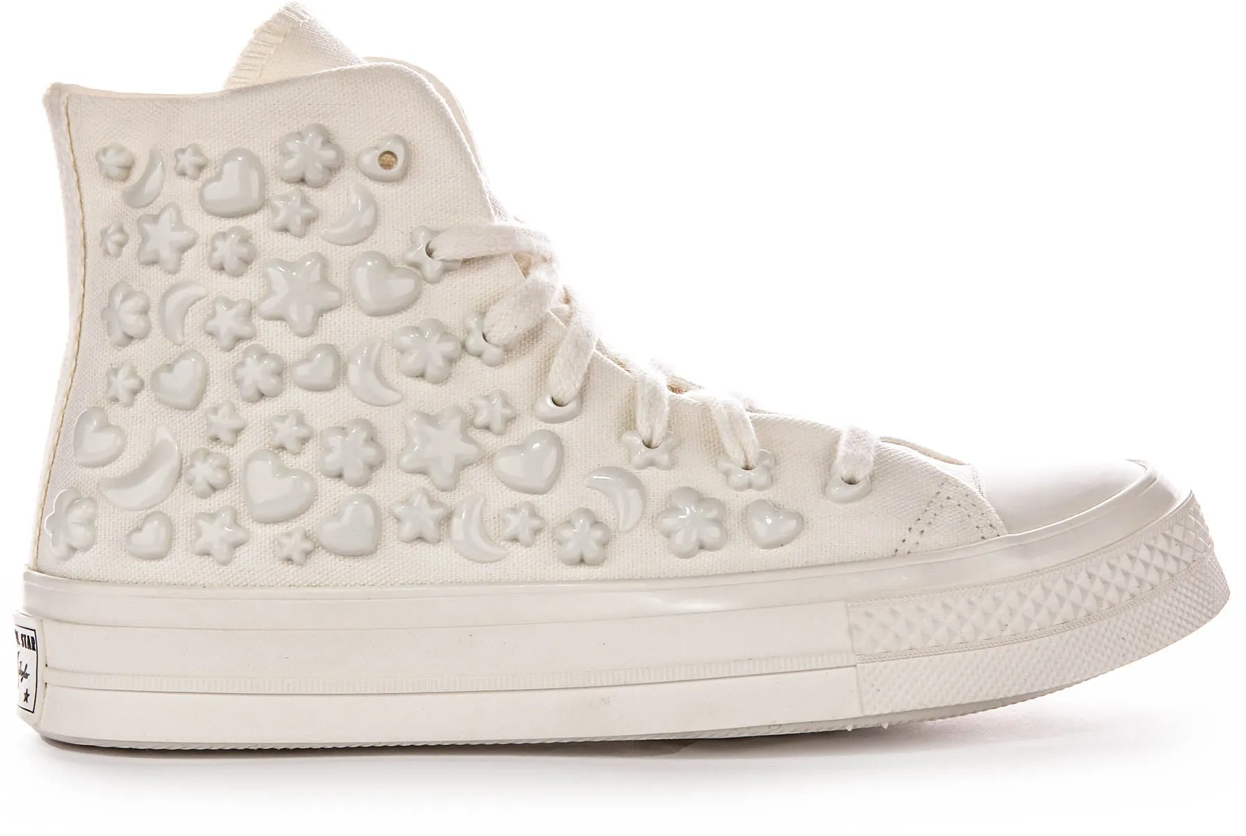 Converse All Star Hi A06434C Charms In White For Women Shoes Converse