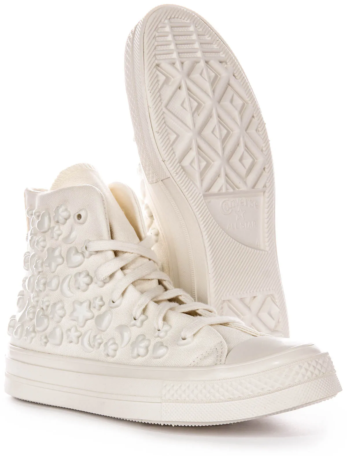 Converse All Star Hi A06434C Charms In White For Women Shoes Converse