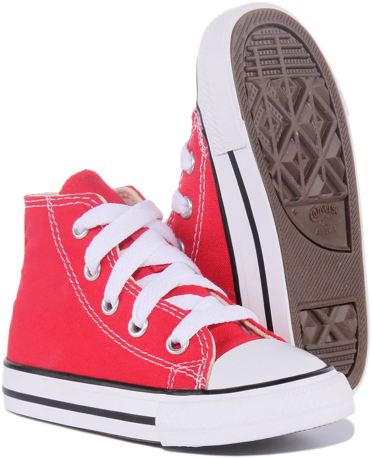 Converse All Star Hi Core In Red For Infants Shoes Converse