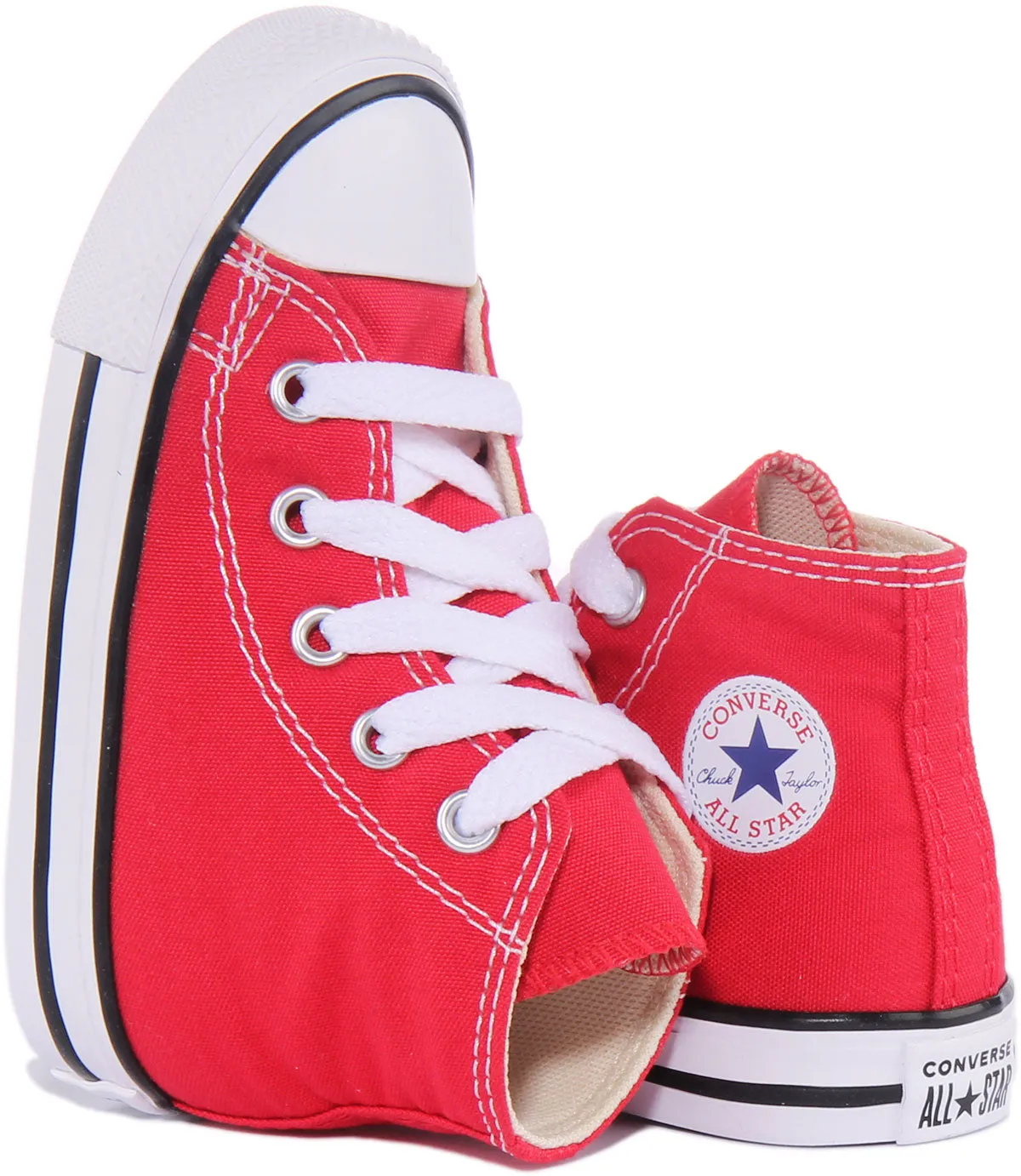 Converse All Star Hi Core In Red For Infants Shoes Converse