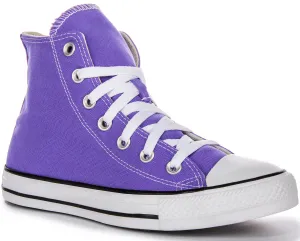 Converse All Star Hi Top A11570C In Violet Purple Shoes Converse