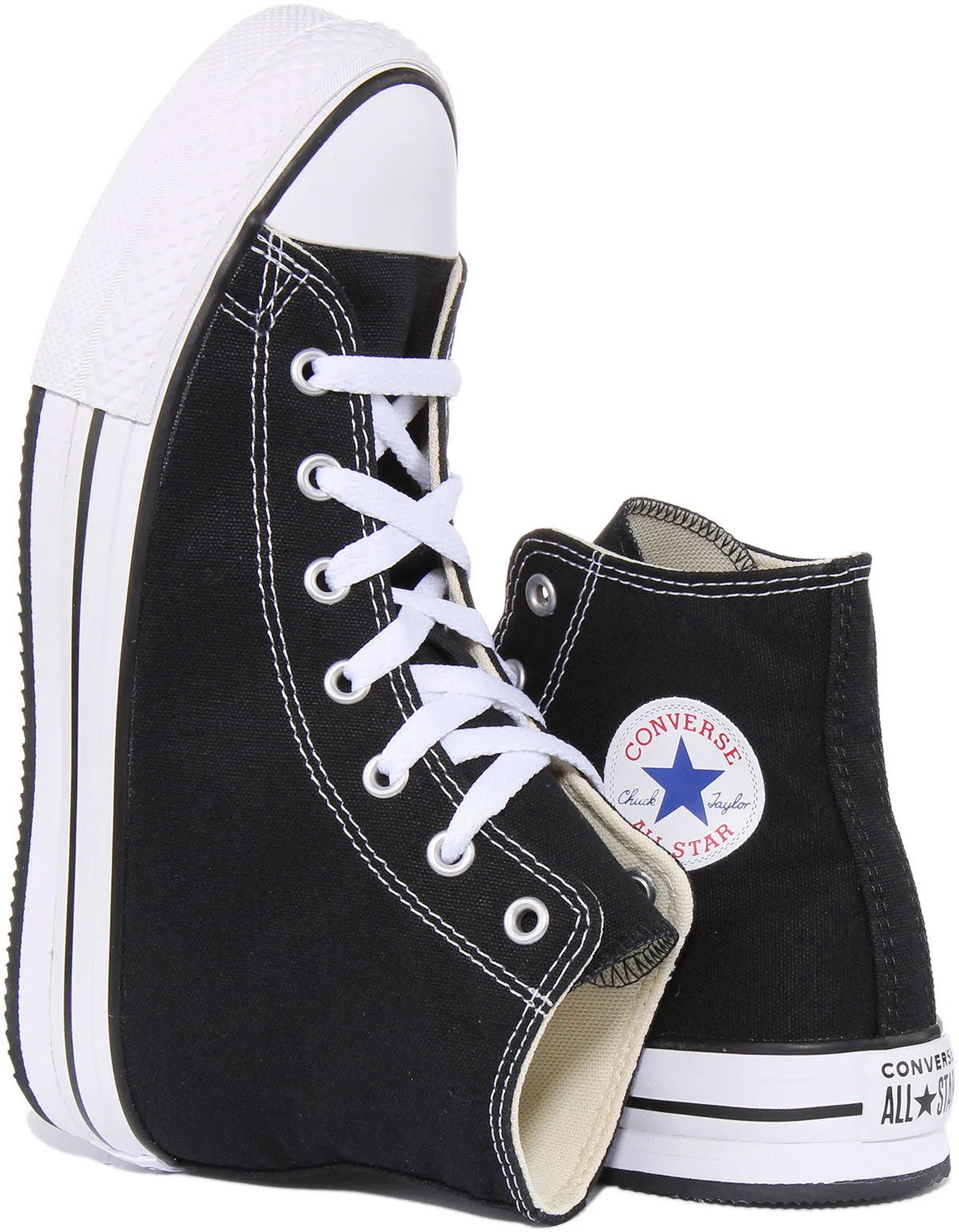Converse All Star High 272855C In Black For Junior Shoes Converse