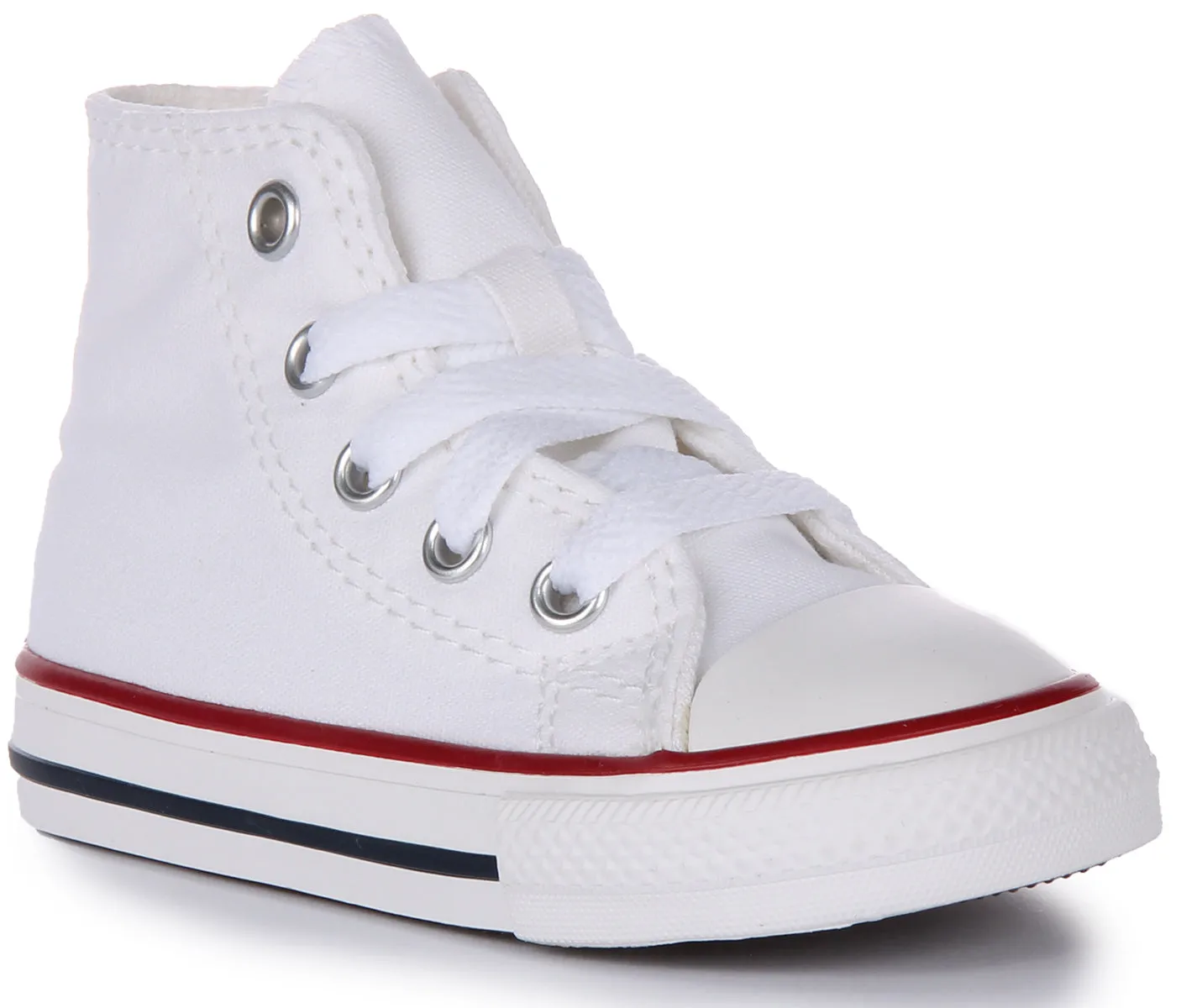 Converse All Star High 7J253C In White For Infants Shoes Converse