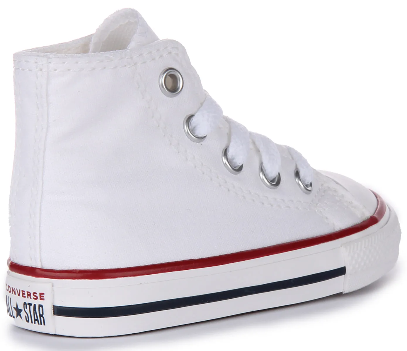 Converse All Star High 7J253C In White For Infants Shoes Converse