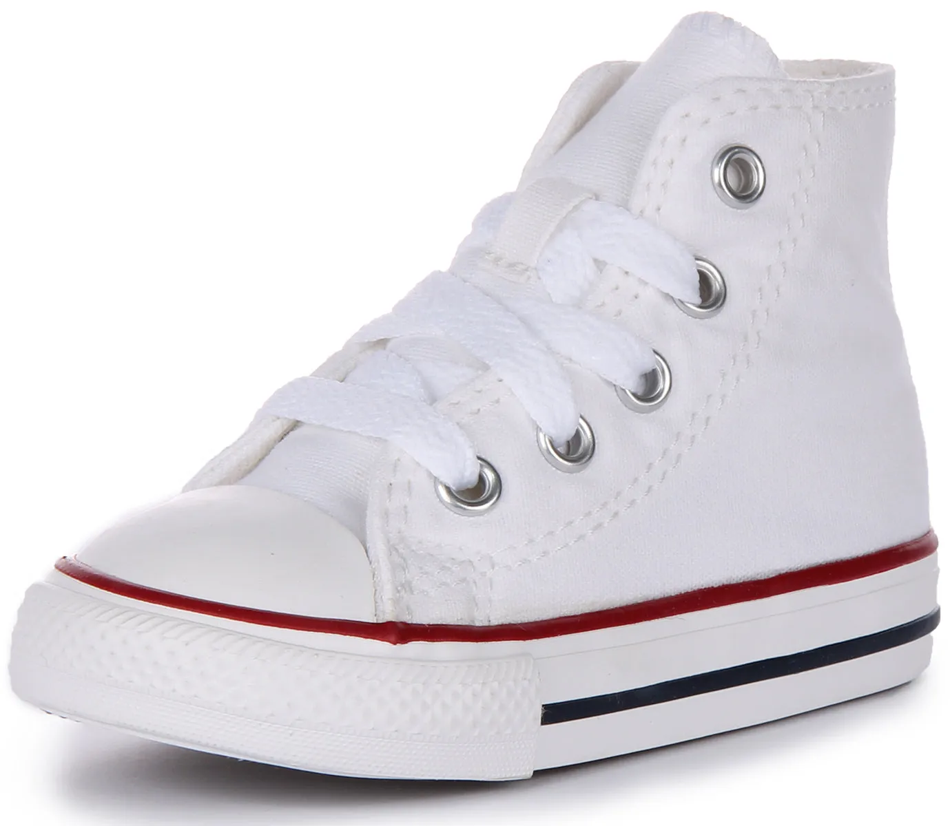 Converse All Star High 7J253C In White For Infants Shoes Converse