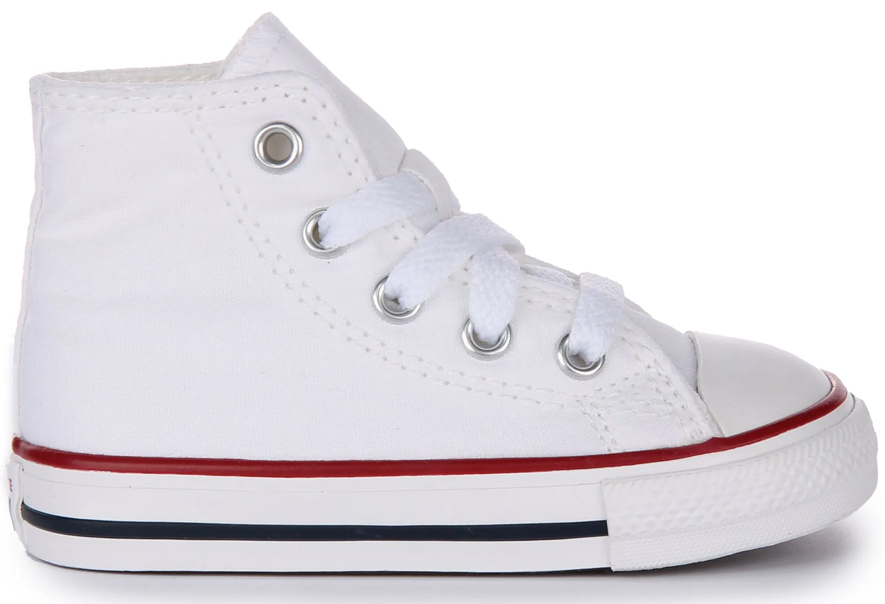 Converse All Star High 7J253C In White For Infants Shoes Converse