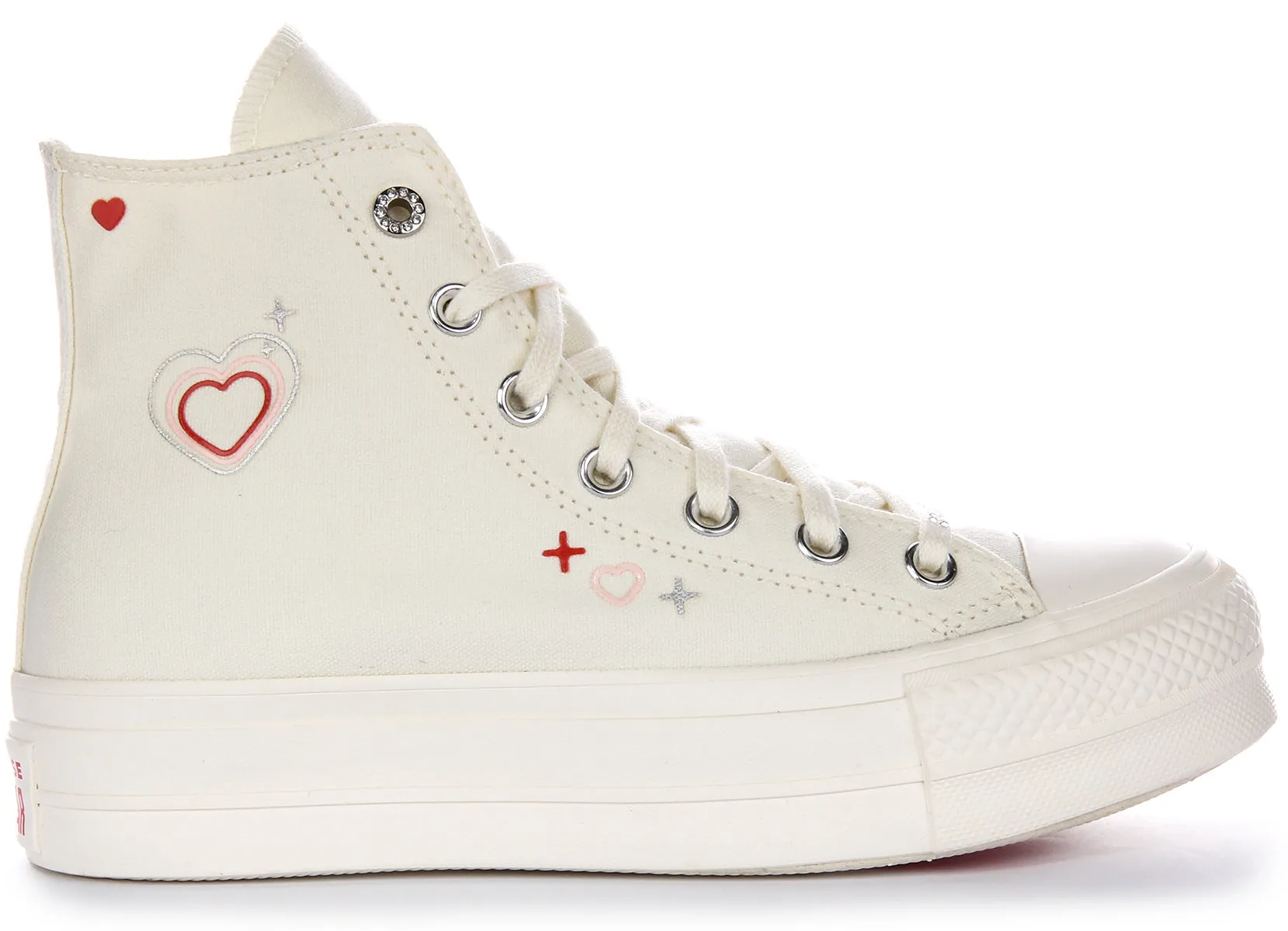 Converse All Star Lift 2K A09114C Platform In White For Women Shoes Converse