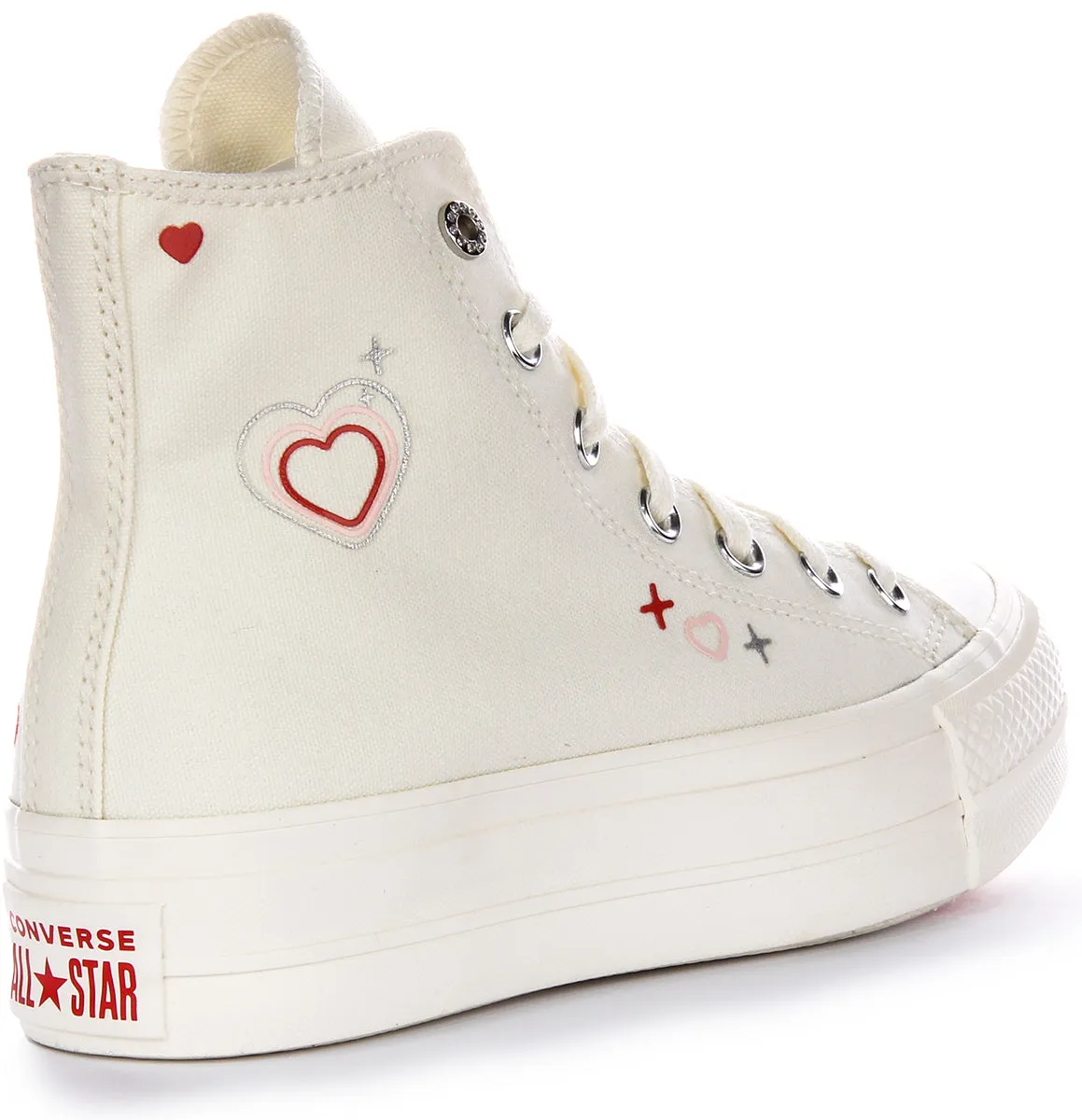 Converse All Star Lift 2K A09114C Platform In White For Women Shoes Converse