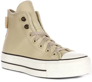 Converse All Star Lift A11158C In Cream For Women Shoes Converse