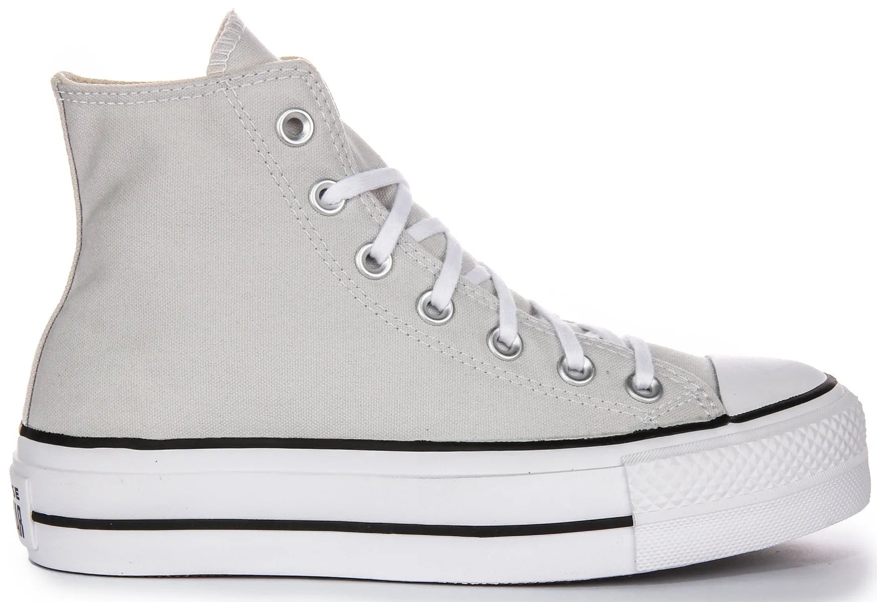 Converse All Star Lift Hi A08287C In Grey White For Women Shoes Converse