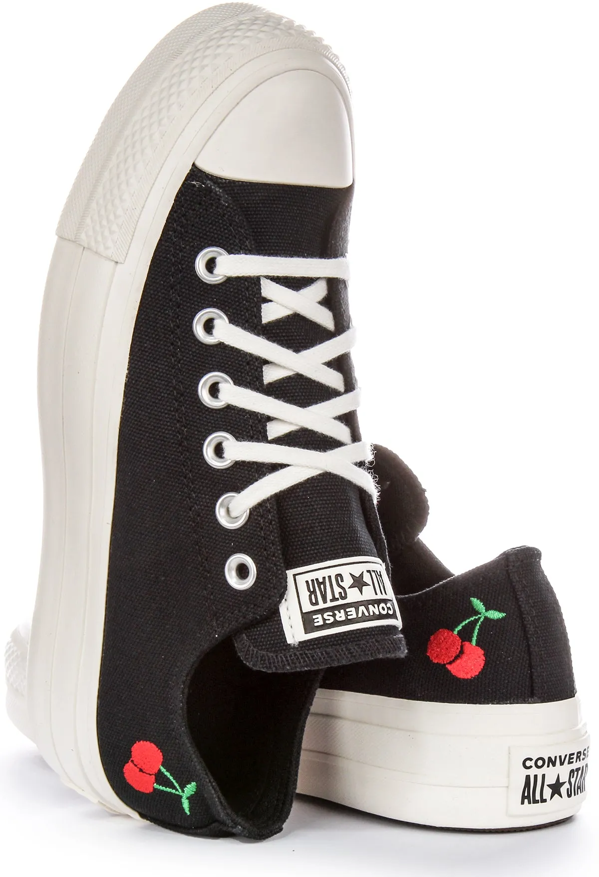 Converse All Star Lift Platform A08862C In Black Cherries Shoes Converse