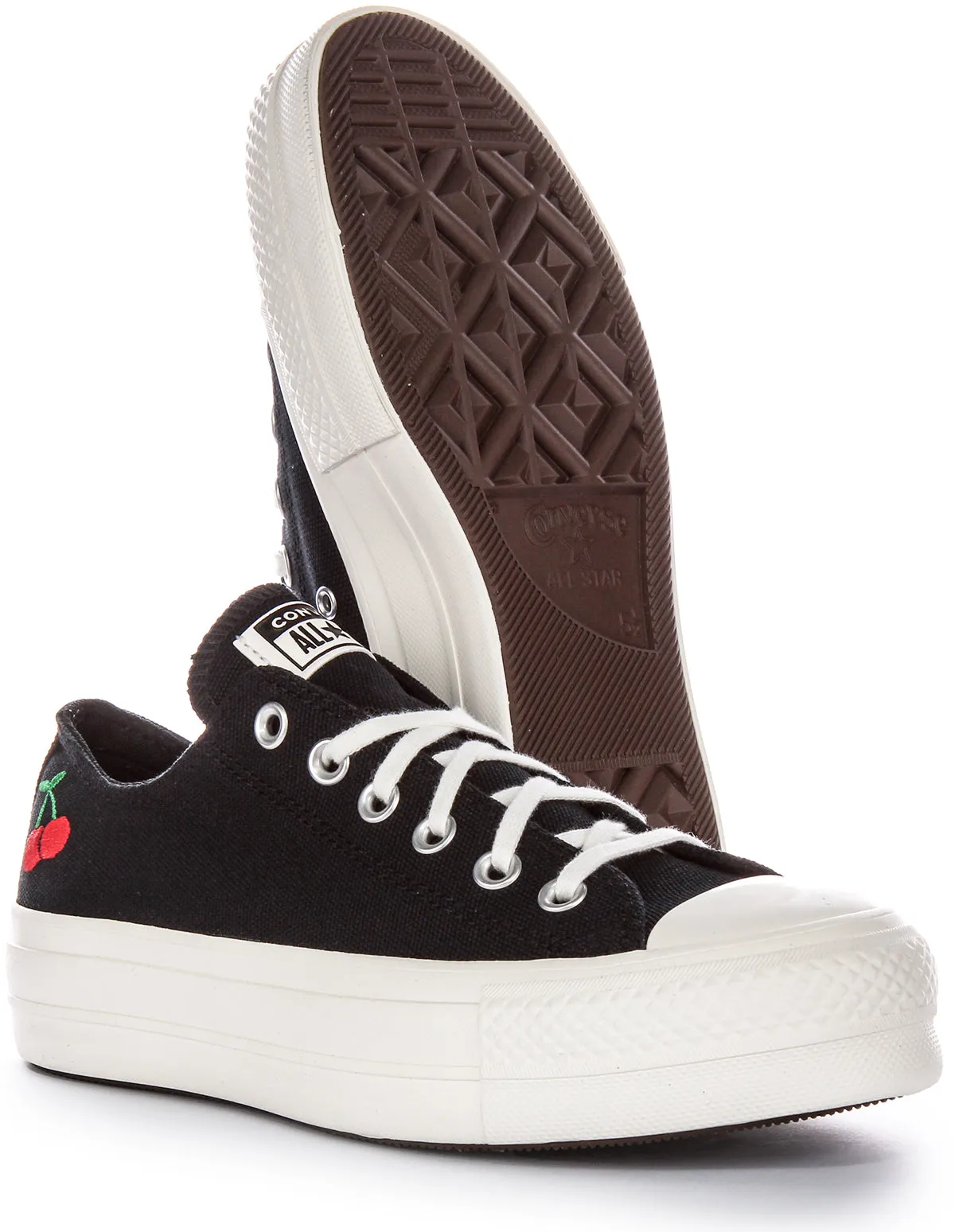 Converse All Star Lift Platform A08862C In Black Cherries Shoes Converse