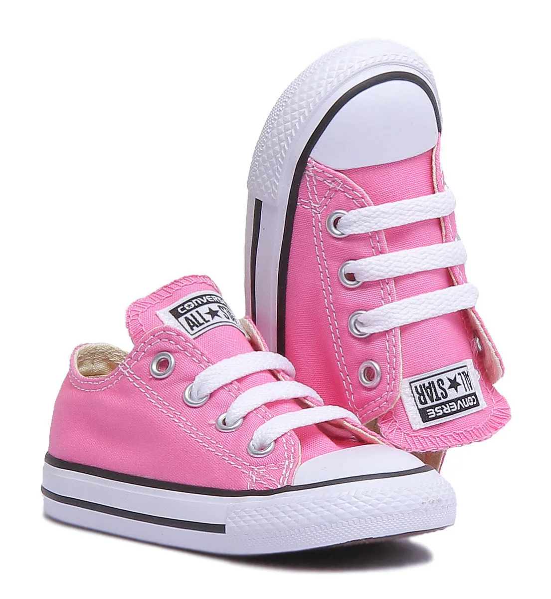 Converse All Star Low Core Trainer In Pink For Infants Shoes Converse