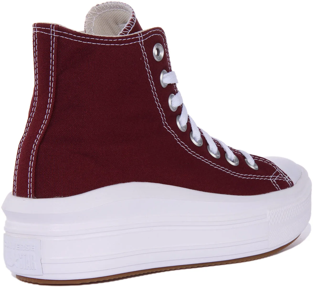 Converse All Star Move A02430C In Maroon Shoes Converse