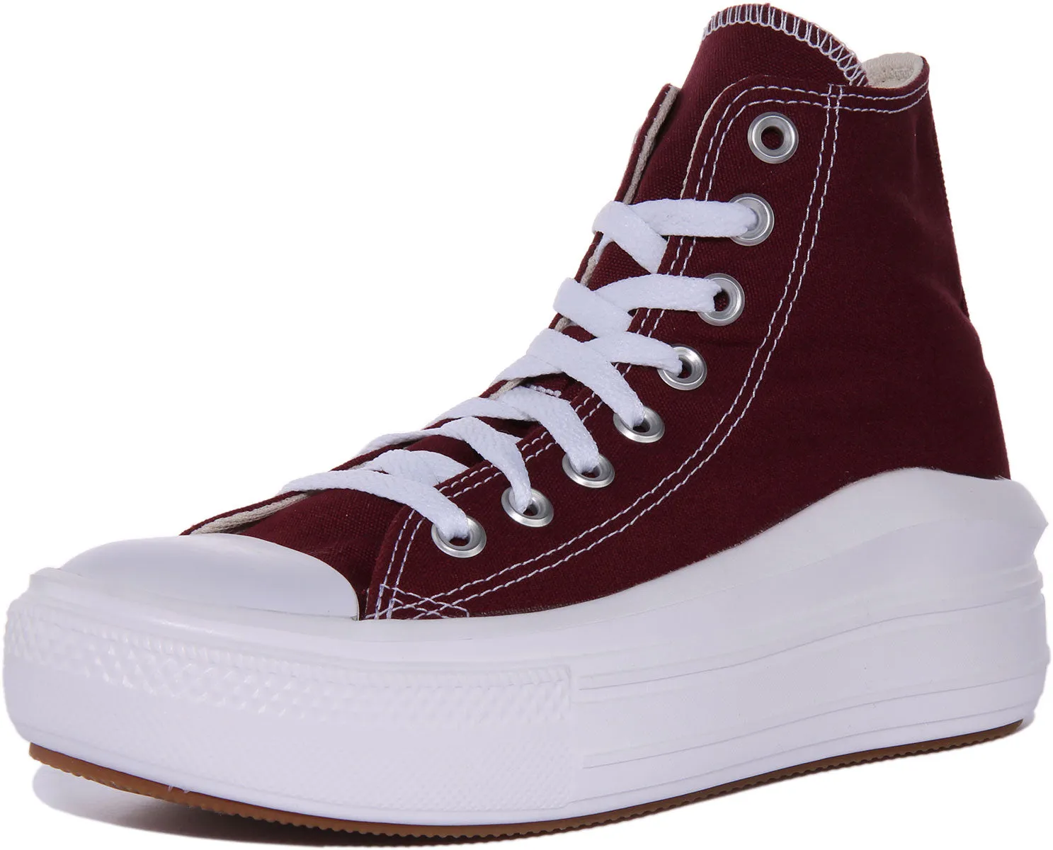 Converse All Star Move A02430C In Maroon Shoes Converse