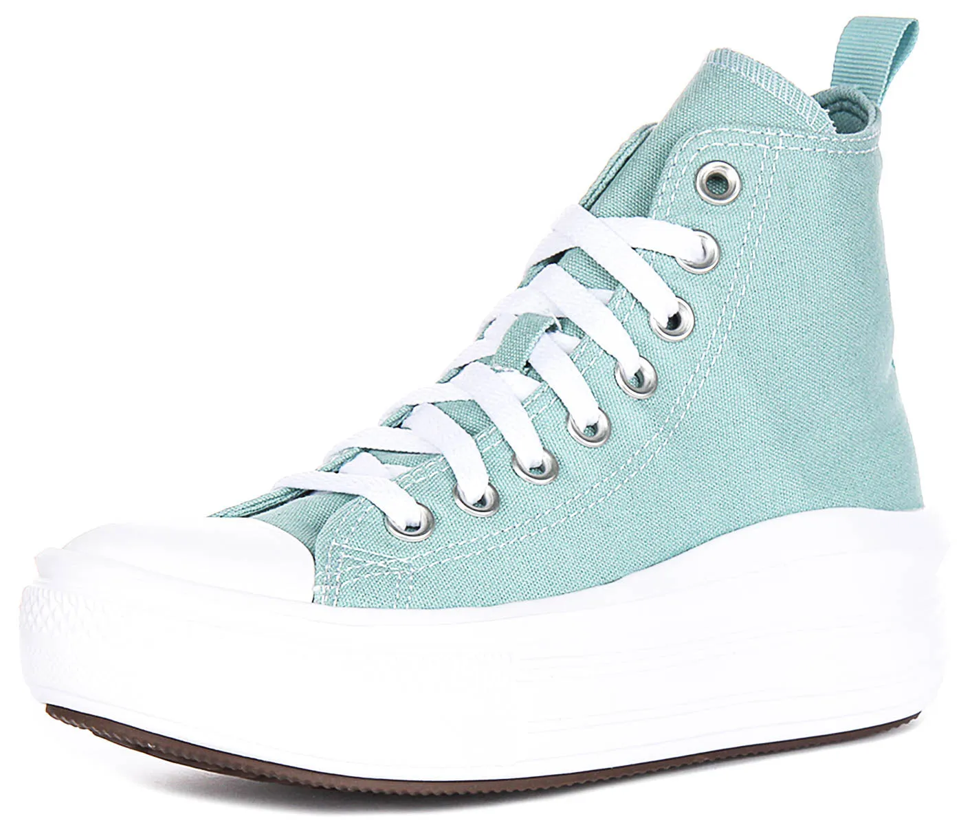 Converse All Star Move A10703C In Mint For Junior Platform Shoes Converse