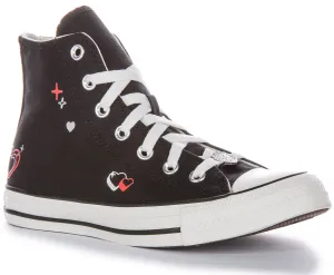Converse All Stars 2K Heart A09116C In Black For Women Shoes Converse
