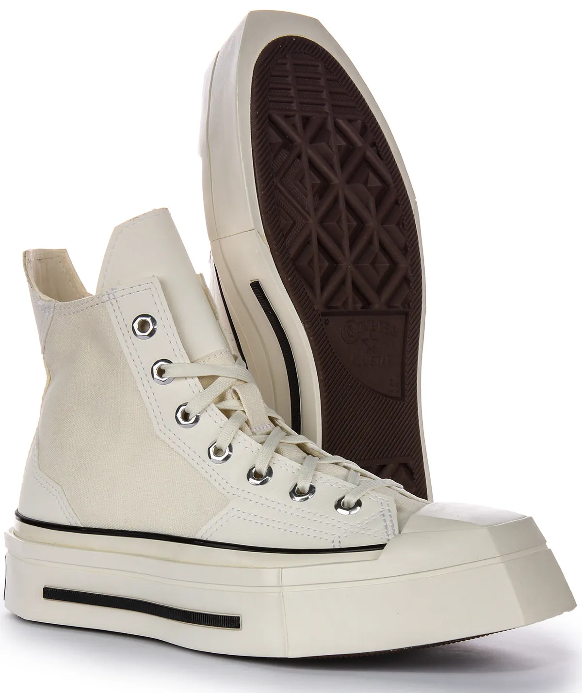 Converse Chuck 70 De Luxe A06436C Squared High In White Shoes Converse