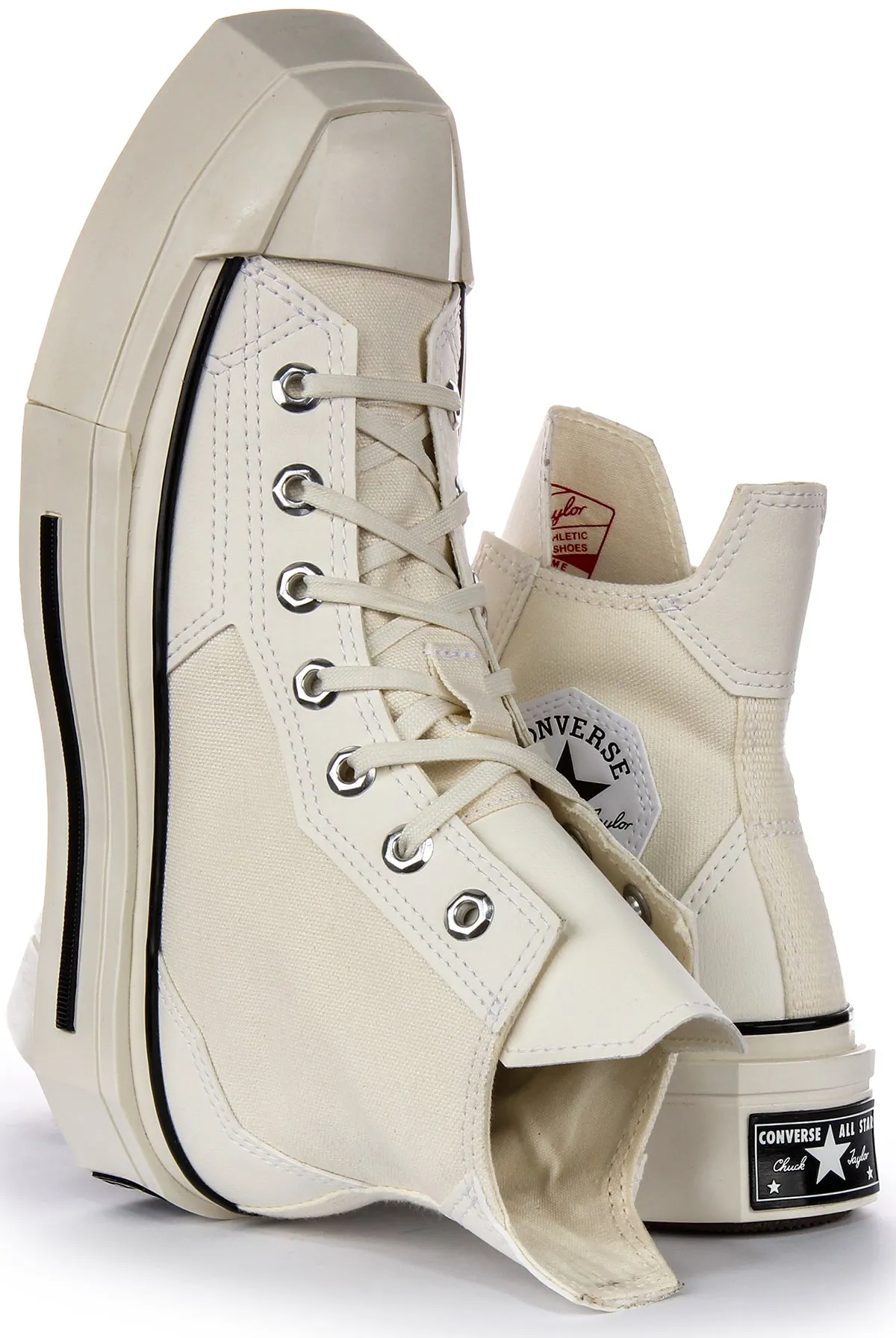 Converse Chuck 70 De Luxe A06436C Squared High In White Shoes Converse