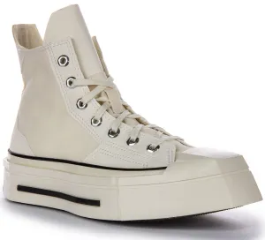 Converse Chuck 70 De Luxe A06436C Squared High In White Shoes Converse