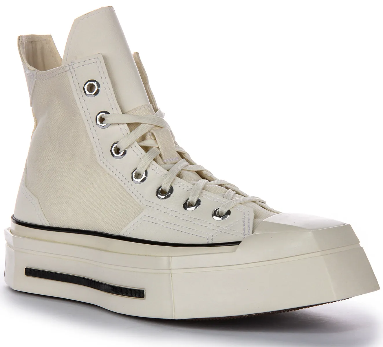 Converse Chuck 70 De Luxe A06436C Squared High In White Shoes Converse
