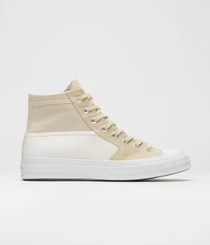 Converse Chuck 70 Hi Durable Neutrals Shoes - Egret / Miso Glaze / Forest Brew Converse Shoes